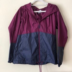 Columbia rain jacket